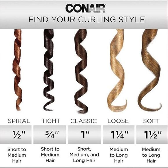 CONAIR - NWT Infinite Pro Titanium Professional Digital Curling Iron/Rose Gold. - Picture 5 of 9